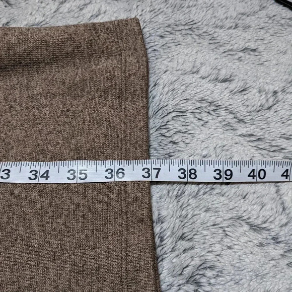 Arc'teryx Dress Laina Tan Brown Shift Mock Neck Sweater Dress XS - Picture 7 of 8